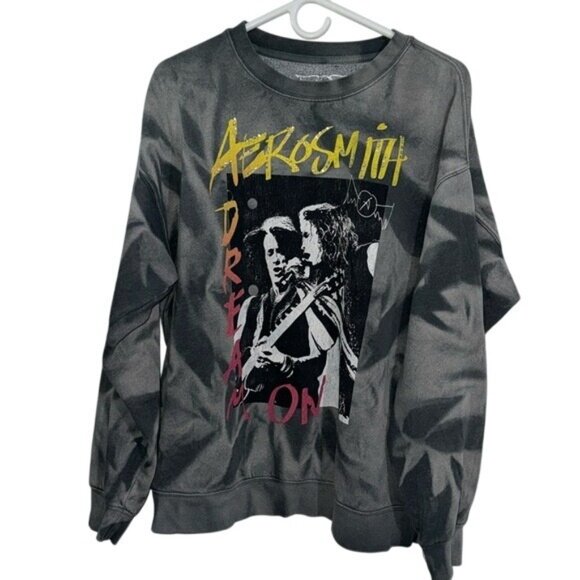Aerosmith "Dream On" Tie-Dye Sweatshirt M - Picture 1 of 6